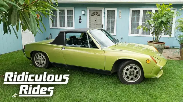 Video thumbnail for 1973 Porsche 914 Becomes Electric Supercar