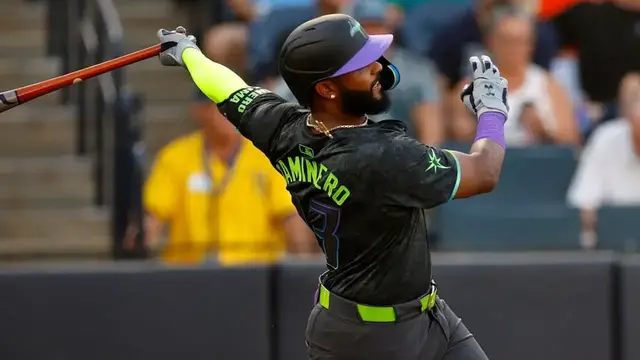 'Video thumbnail for Junior Caminero's First 30 Home Runs of 2025!'