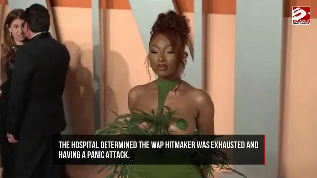Video thumbnail for Megan Thee Stallion feared she’d had a stroke