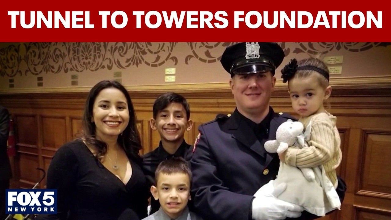 Video thumbnail for Widow of Det. Joseph Seals talks Tunnel to Towers Foundation scholarships
