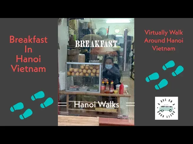 Video thumbnail for Breakfast in Hanoi, Vietnam - #shorts