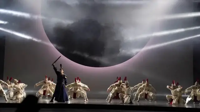 Video thumbnail for Dress rehearsal for dance drama Mulan 7.