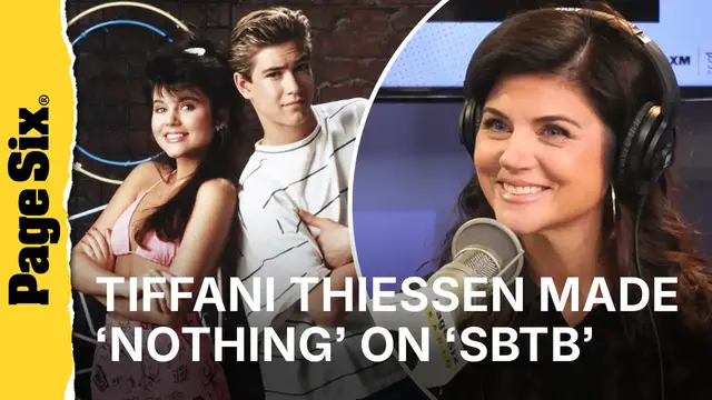 Video thumbnail for Tiffani Thiessen describes the difference in work and pay since 'Saved by the Bell'
