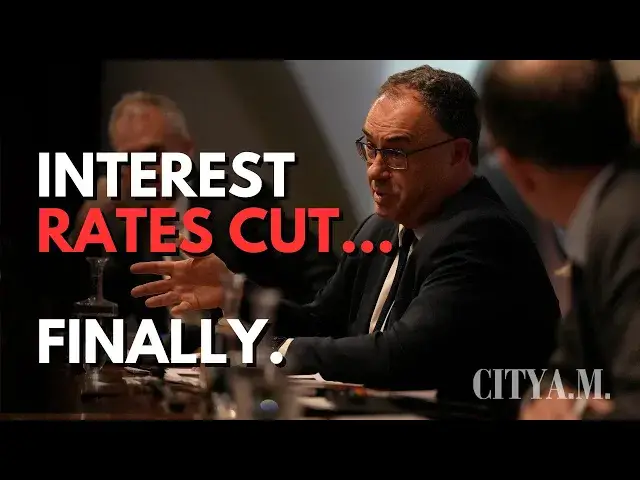 Video thumbnail for Bank of England cuts UK interests rates for first time in four years