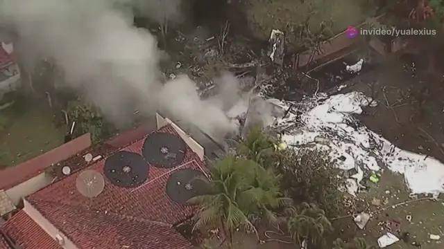 'Video thumbnail for Brazil Plane Crash Kills 61: All On Board Dead'