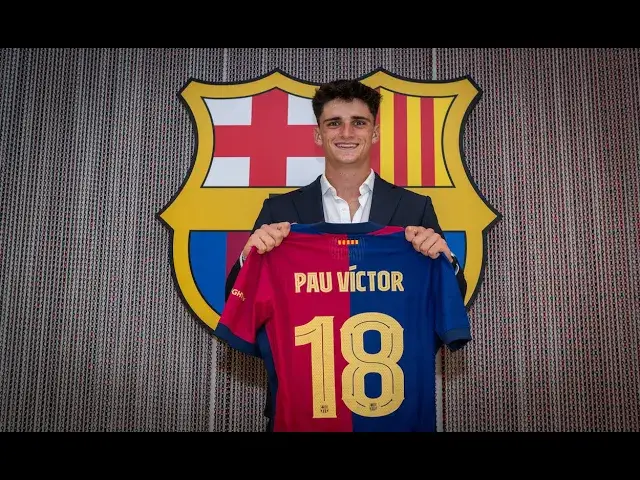 'Video thumbnail for 🟦🟥 LA JOVEN ESTRELLA DEL FC BARCELONA YA ES OFICIALMENTE FUTBOLISTA DEL PRIMER EQUIPO'