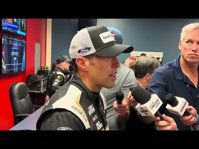 Video thumbnail for Aric Almirola Seeking Part-Time #NASCAR Driving Opportunities in 2024