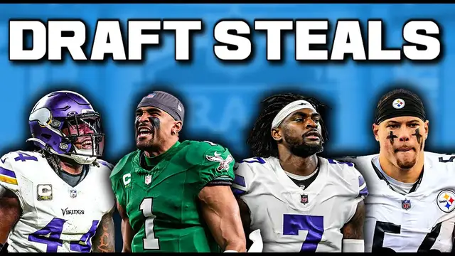 Video thumbnail for The Biggest Steals From The 2020 NFL Draft 4 Years Later