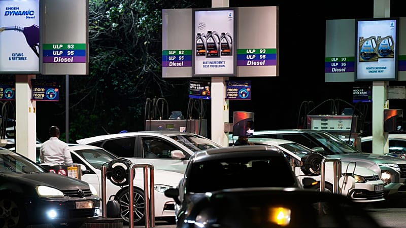 Video thumbnail for South Africans react as fuel prices surge despite tax relief