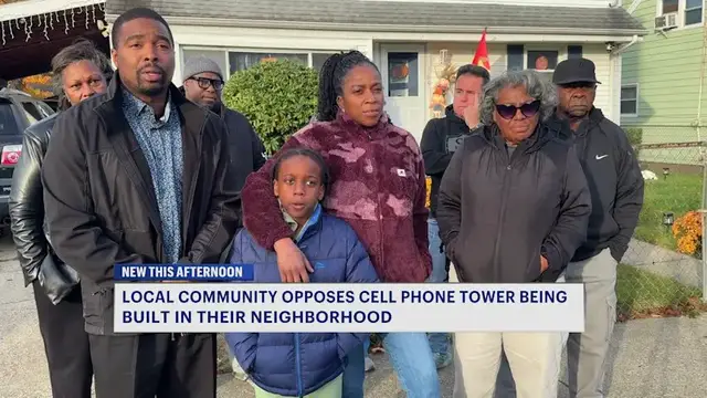 Video thumbnail for Bridgeport residents protest new cell equipment over radiation fears