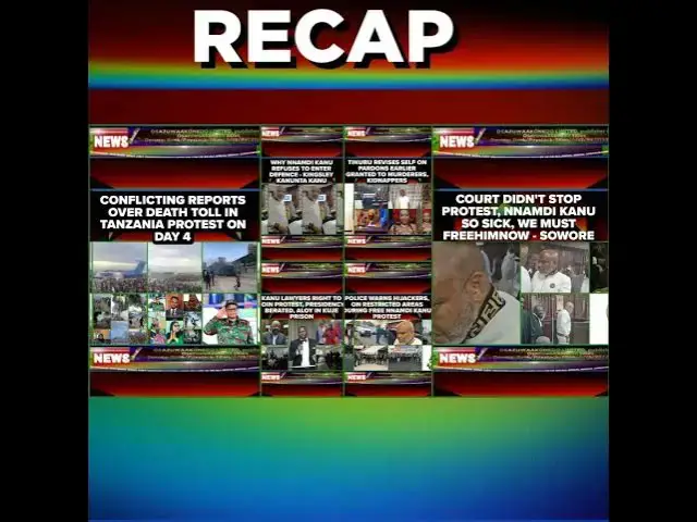 Video thumbnail for NewsRecap @3pm 1-11