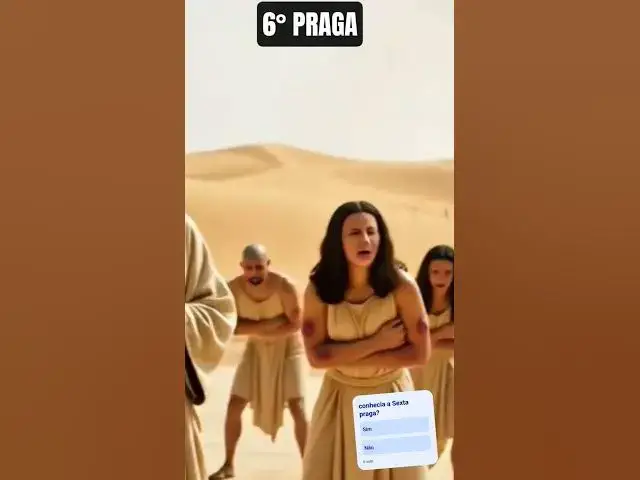 Video thumbnail for SEXTA PRAGA DO EGITO / UCERAS E FERIDAS #fe #shorts