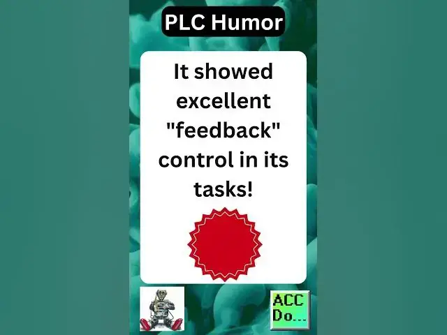 Video thumbnail for PLC humor got a promotion...
