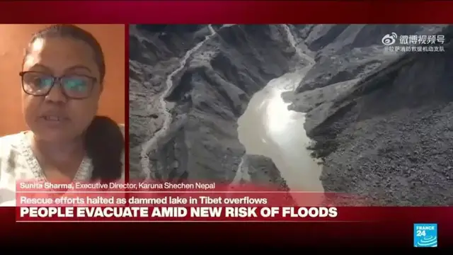 Video thumbnail for Nepal flash floods: 'Very challenging' for survivors who have lost their homes and their families