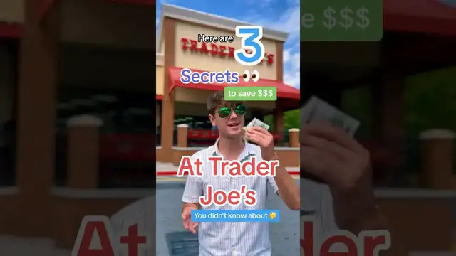'Video thumbnail for finance unfolded: trader joe's savings: 3 secret shopping tips'