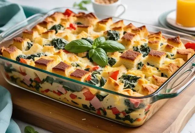 Video thumbnail for Savory Breakfast Strata