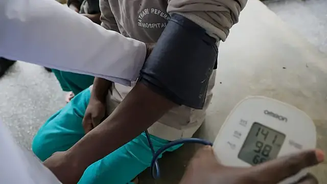 Video thumbnail for Kenya: Nurses protest in Nairobi over work conditions