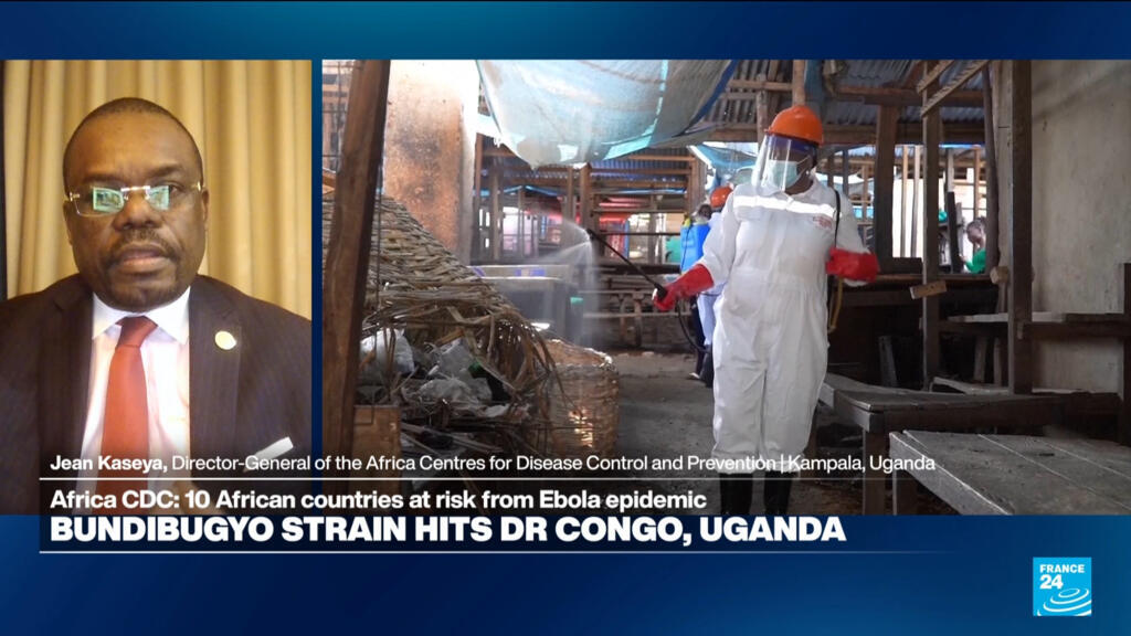 Video thumbnail for Ebola epidemic: Ten African countries at risk