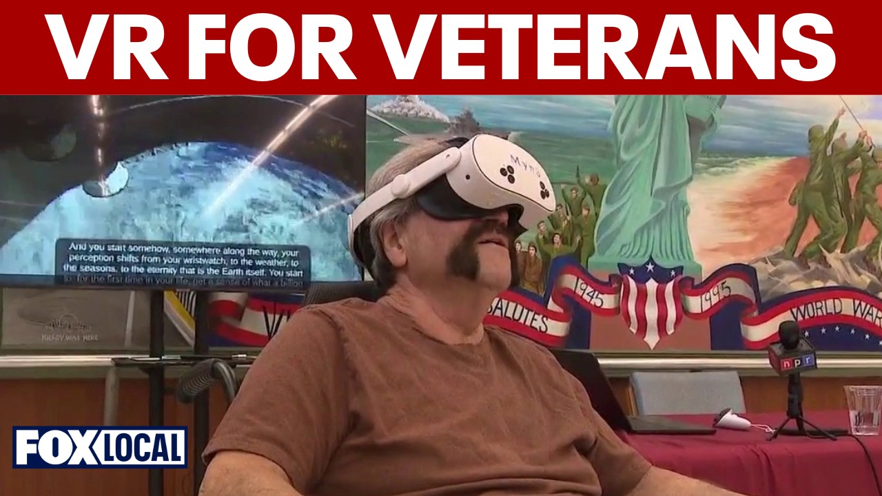 Video thumbnail for Veterans get new experiences through VR