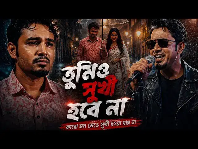 Video thumbnail for কারো মন ভেঙে সুখী হওয়া যায় না |  Bangla Rock Heartbreak Song by Tanvir Rahman Rony | Official Video
