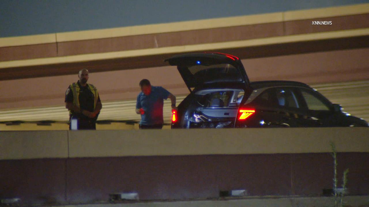 Video thumbnail for US, Dallas: Dallas Vehicle Vs Pedestrian On Hwy 114.