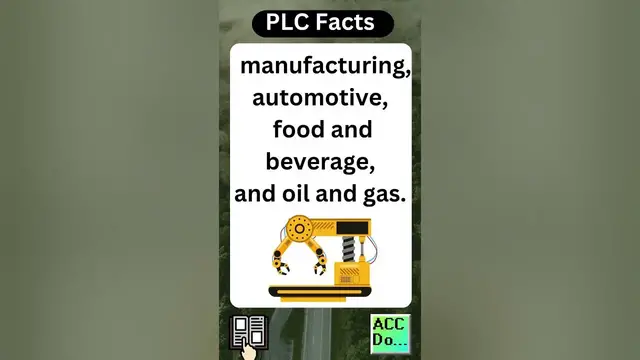 Video thumbnail for PLC Facts - Widely used in various...