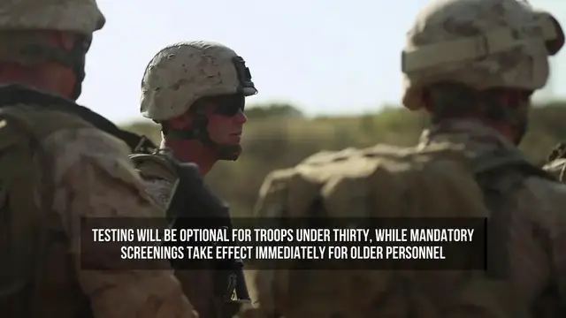Video thumbnail for US Military to Screen Troops for Low Testosterone Under New Pentagon Health Program.