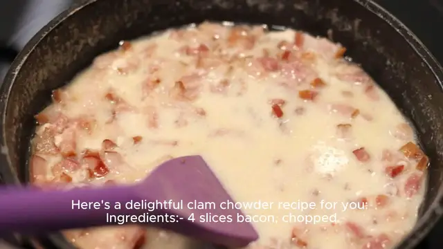 Video thumbnail for Clam Chowder Cecipe