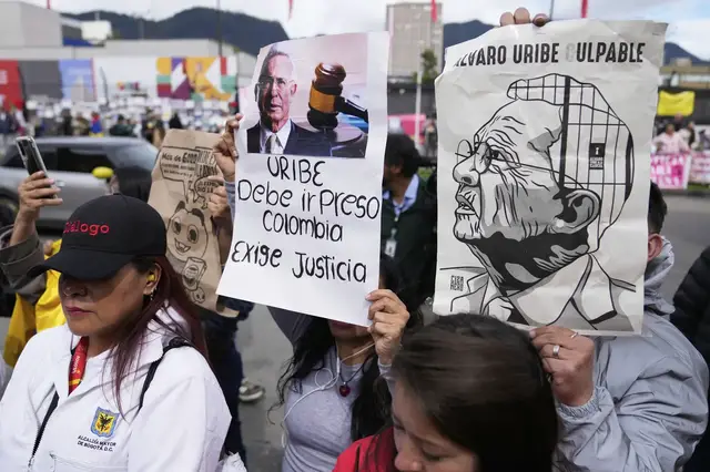 'Video thumbnail for Alvaro Uribe sentenced: Ex-Colombian president given 12 years of house arrest'