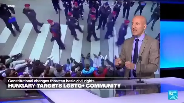 Video thumbnail for Hungary’s parliament votes to limit rights of dual nationals and LGBTQ+ people