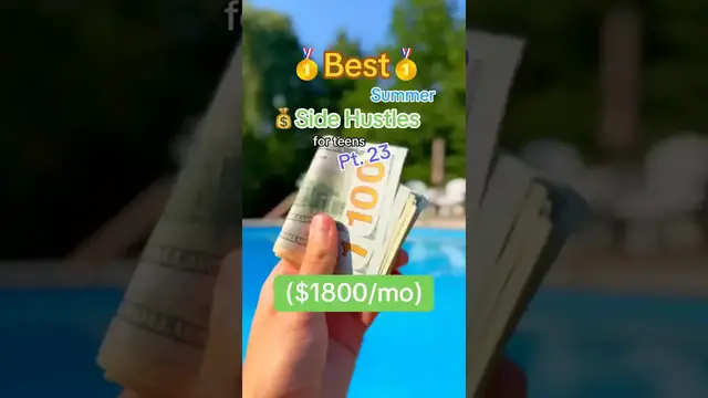 'Video thumbnail for finance unfolded: summer side hustle: pool cleaning business for teens'