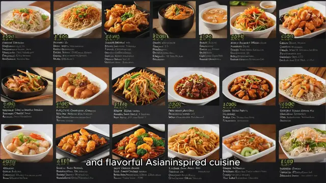 Video thumbnail for Asian Box Menu Prices