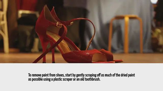Video thumbnail for How To Get Paint Off Shoes