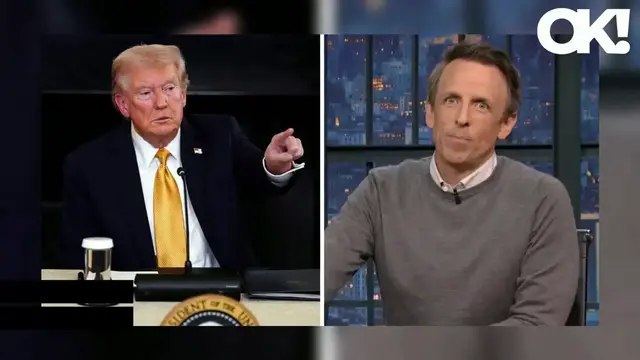 'Video thumbnail for President Donald Trump Drags 'Deranged Lunatic' Seth Meyers as He Calls His Show 'Illegal''