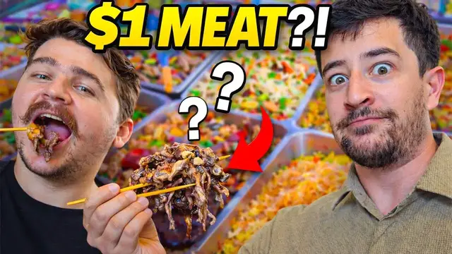 Video thumbnail for $1.50 Buffet in Bangkok with @sealontour  (Mystery Meat in Thailand)