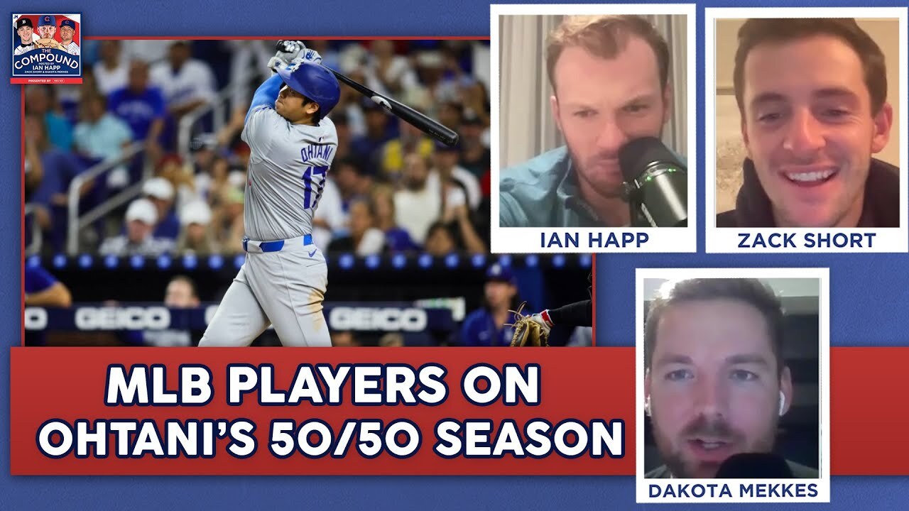 Video thumbnail for MLB Players Weigh In On Ohtani's 50/50 Season