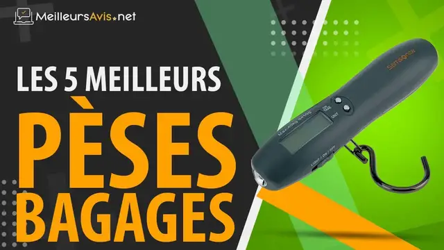 Video thumbnail for ⭐️ MEILLEUR PÈSE BAGAGE - Avis & Guide d'achat (Comparatif 2021)