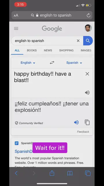 Video thumbnail for english to spanish converter