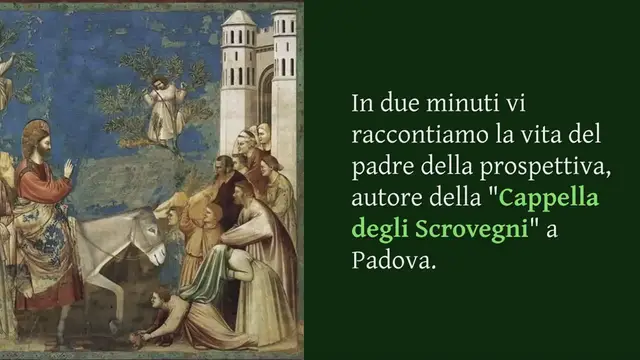 Video thumbnail for Giotto: breve biografia e opere principali in 10 punti