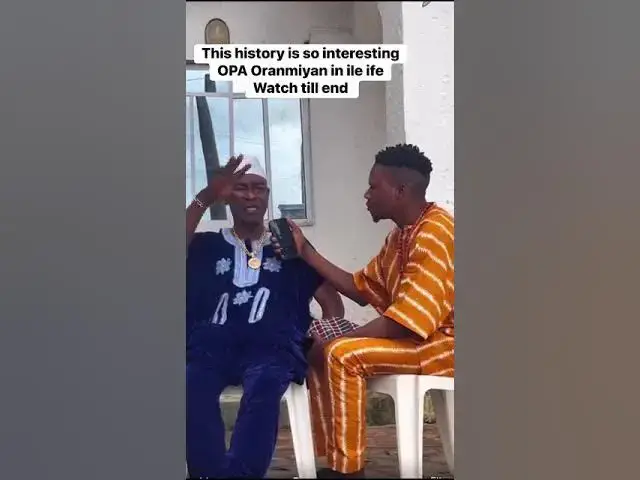 Video thumbnail for HISTORY OF OPA ORANMIYAN FROM ILE IFE OSUN STATE.