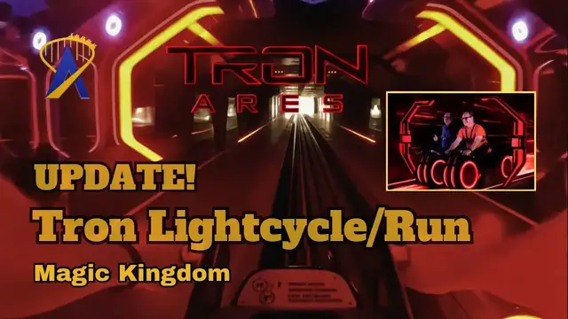 'Video thumbnail for POV: Tron Ares Roller Coaster Update POV -Front and Back Rows - at Magic Kingdom'