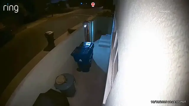 Video thumbnail for US, Los Angeles: Van Nuys Home Invasion While Baby Inside Suspects Flee Across Backyards Part 2.