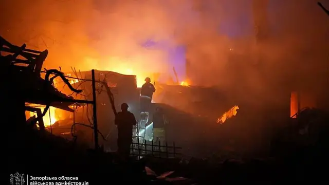 'Video thumbnail for One killed and 13 injured in Russian strike on Zaporizhzhia'