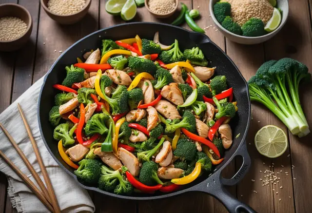 Video thumbnail for Paleo Chicken Stir-Fry