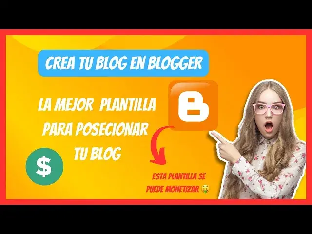'Video thumbnail for COMO CREAR EN BLOG EN BLOGGER / LA MEJOR PLANTILLA'