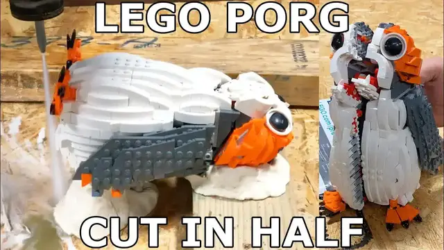 Video thumbnail for Lego Star Wars Porg Building Toy