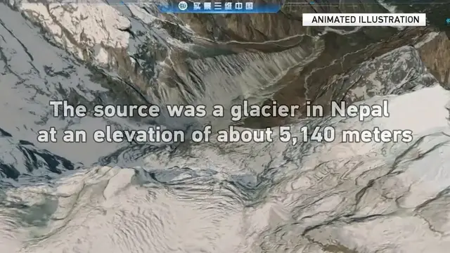 Video thumbnail for China: Efforts continuing to clear road to Xizang's Gyirong Port after mudslide.