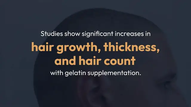 Video thumbnail for Gelatin Benefits for Hair Growth