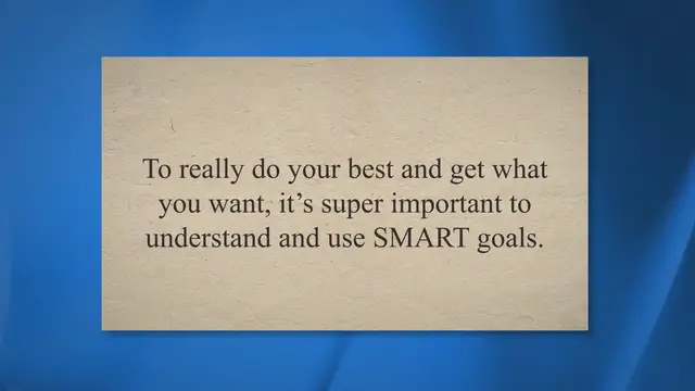 'Video thumbnail for 10 SMART Goals Examples For Business'