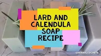Video thumbnail for Lard And Calendula Soap Recipe